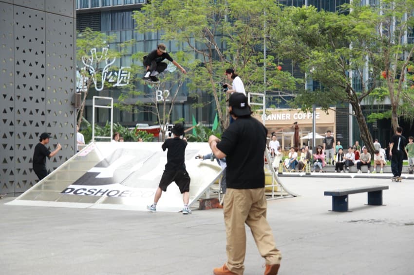 DC GUANGZHOU SKATEBOARDING NIGHT event