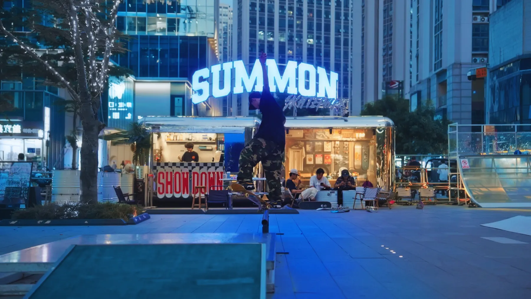 SUMMON skate scene 1