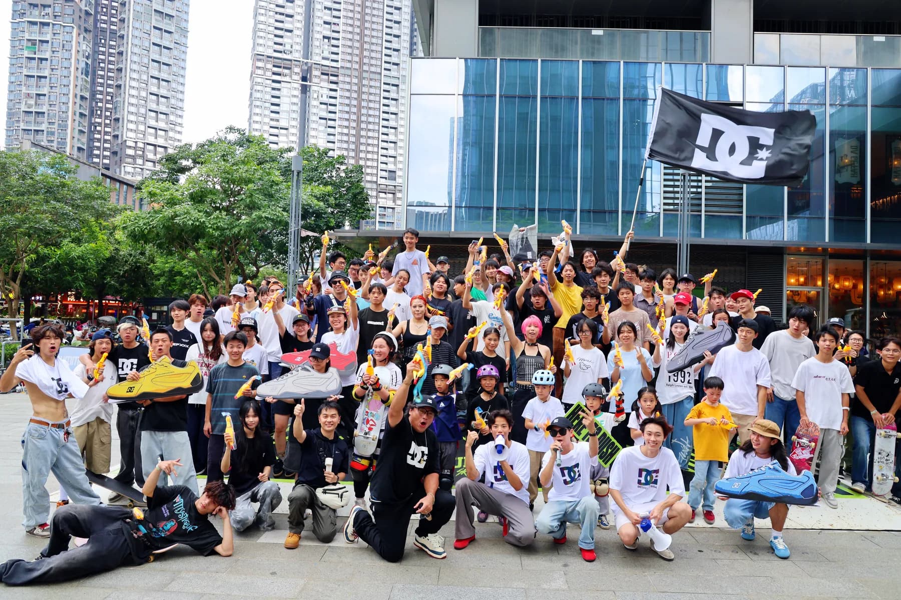 Riders and participants gathered at SUMMON on Go Skateboarding Day