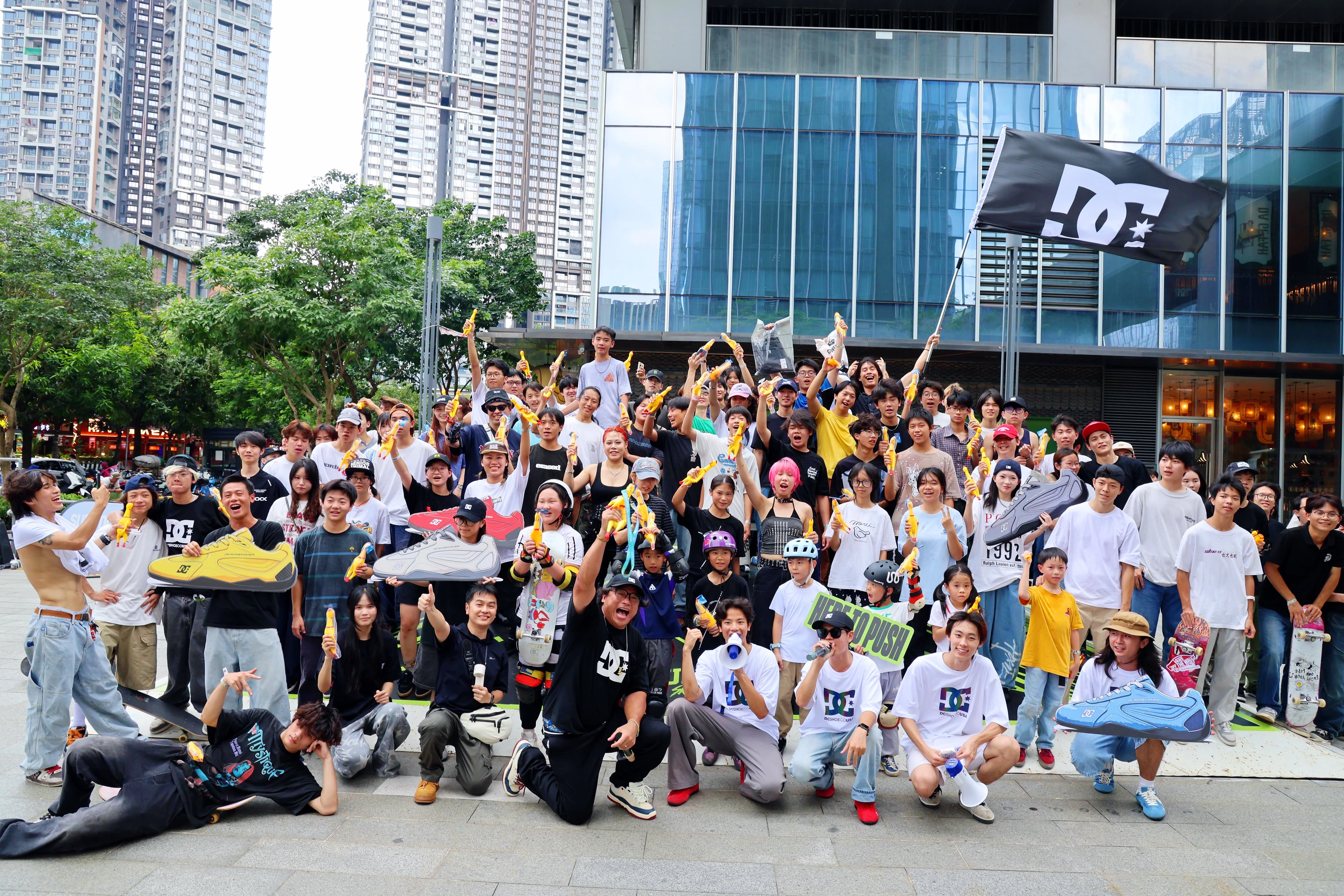 Riders and participants at SUMMON on Go Skateboarding Day 2026